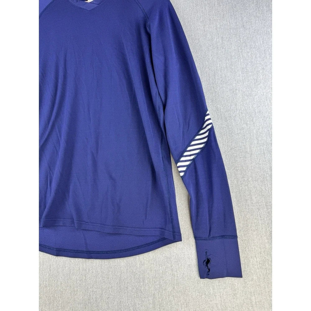 Helly Hansen Base Layer Shirt Mens XXL Blue Long Sleeve‎ Athletic Outdoor